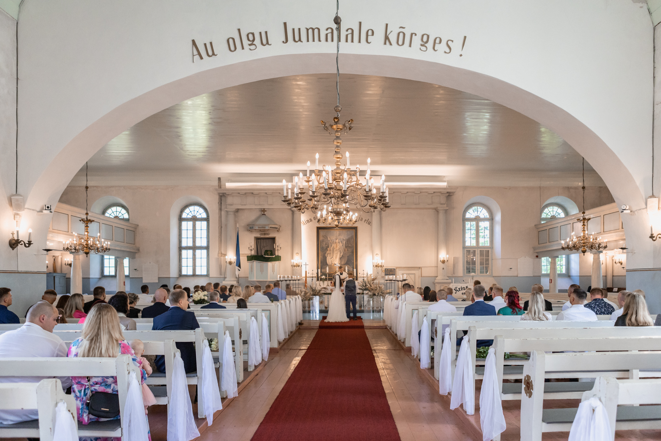 Pulmatseremoonia Põlva kirikus I Pulmafotograaf Reti Kokk