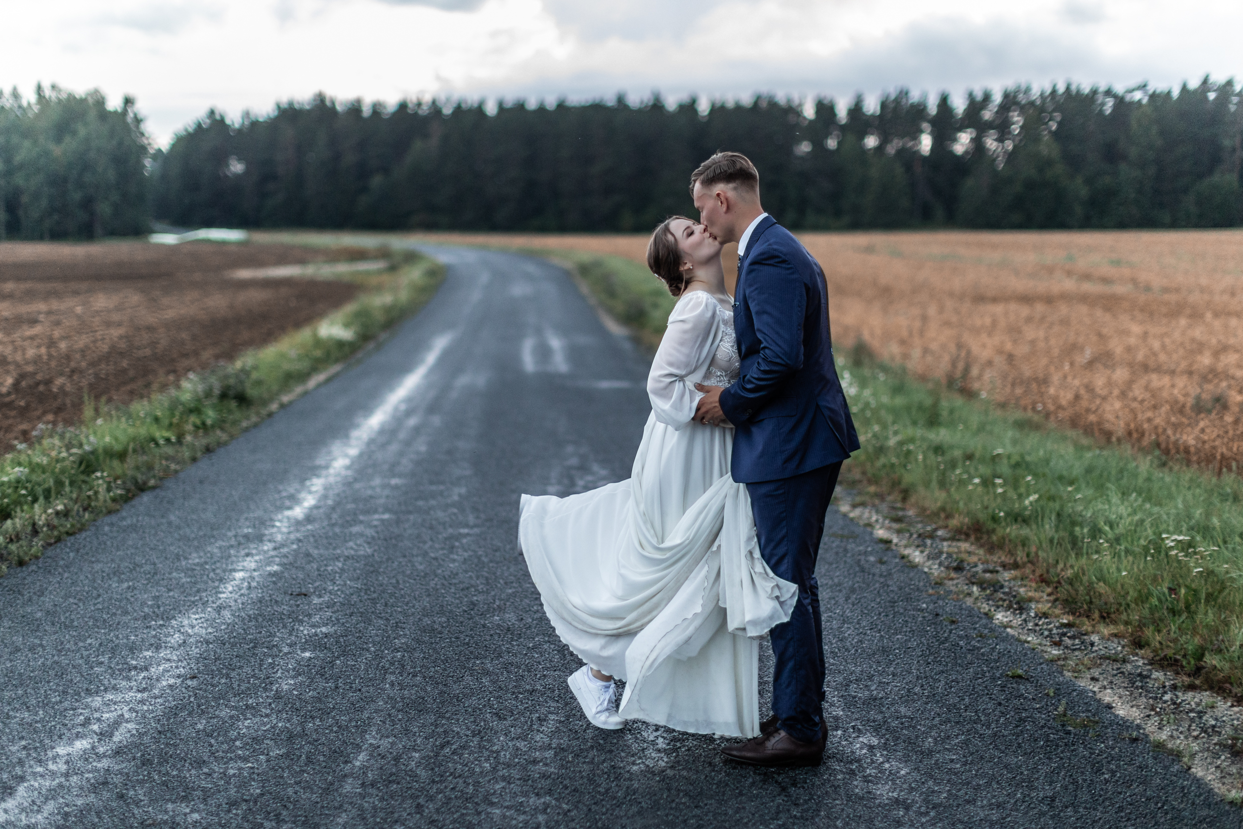 Pruutpaari fotosessioon loojangus I Fotograaf Reti Kokk