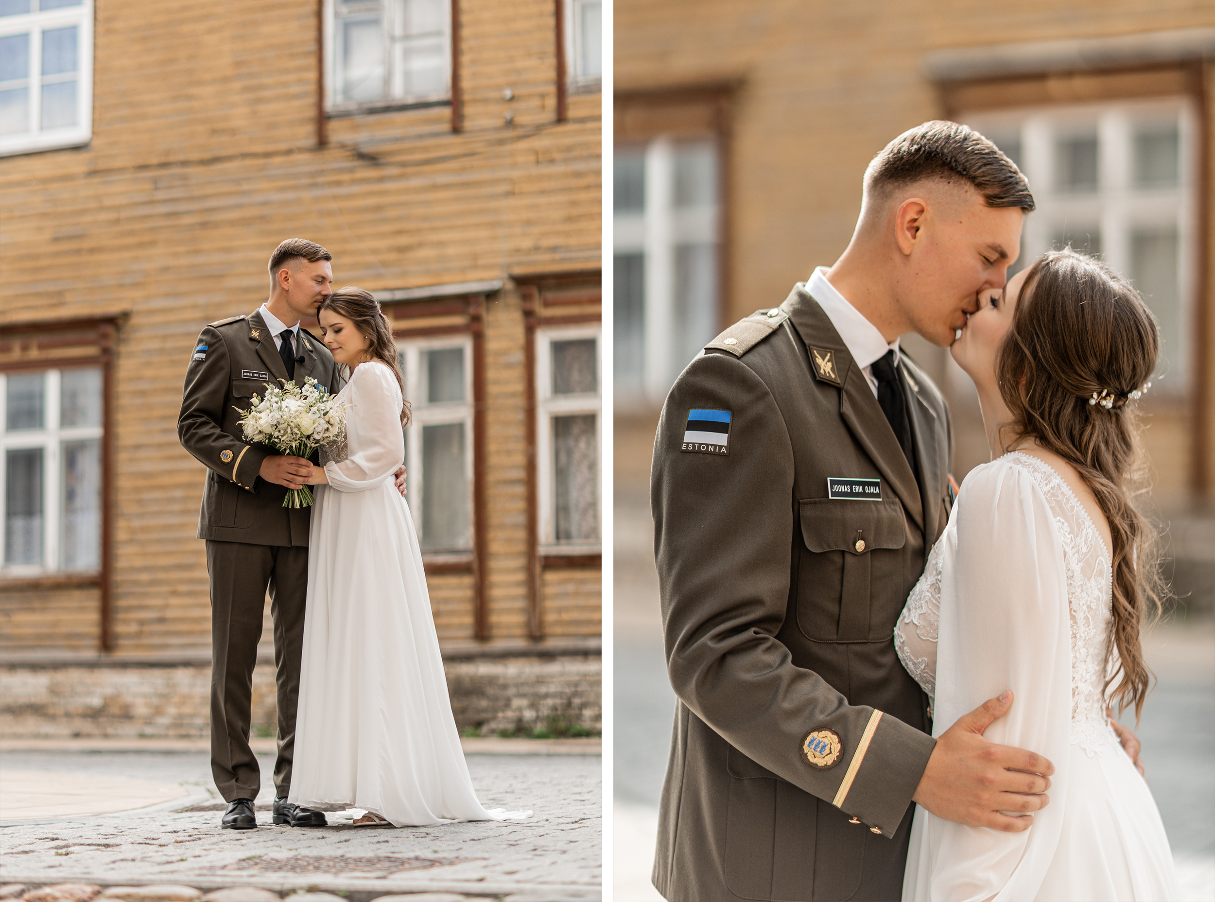 Pruutpaari fotosessioon Rakveres Pikal tänaval I Fotograaf Reti Kokk
