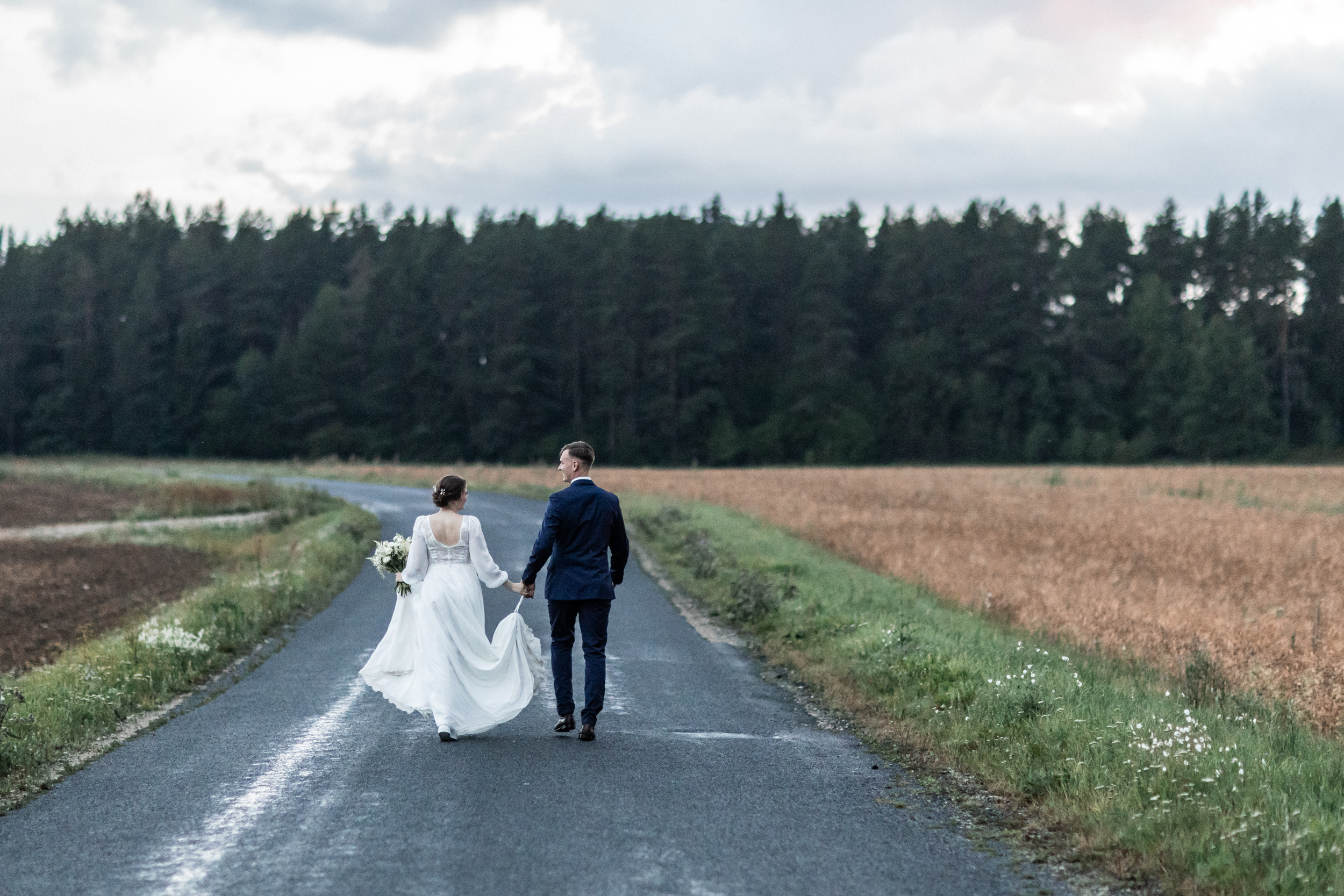 Pruutpaari fotosessioon loojangus I Fotograaf Reti Kokk