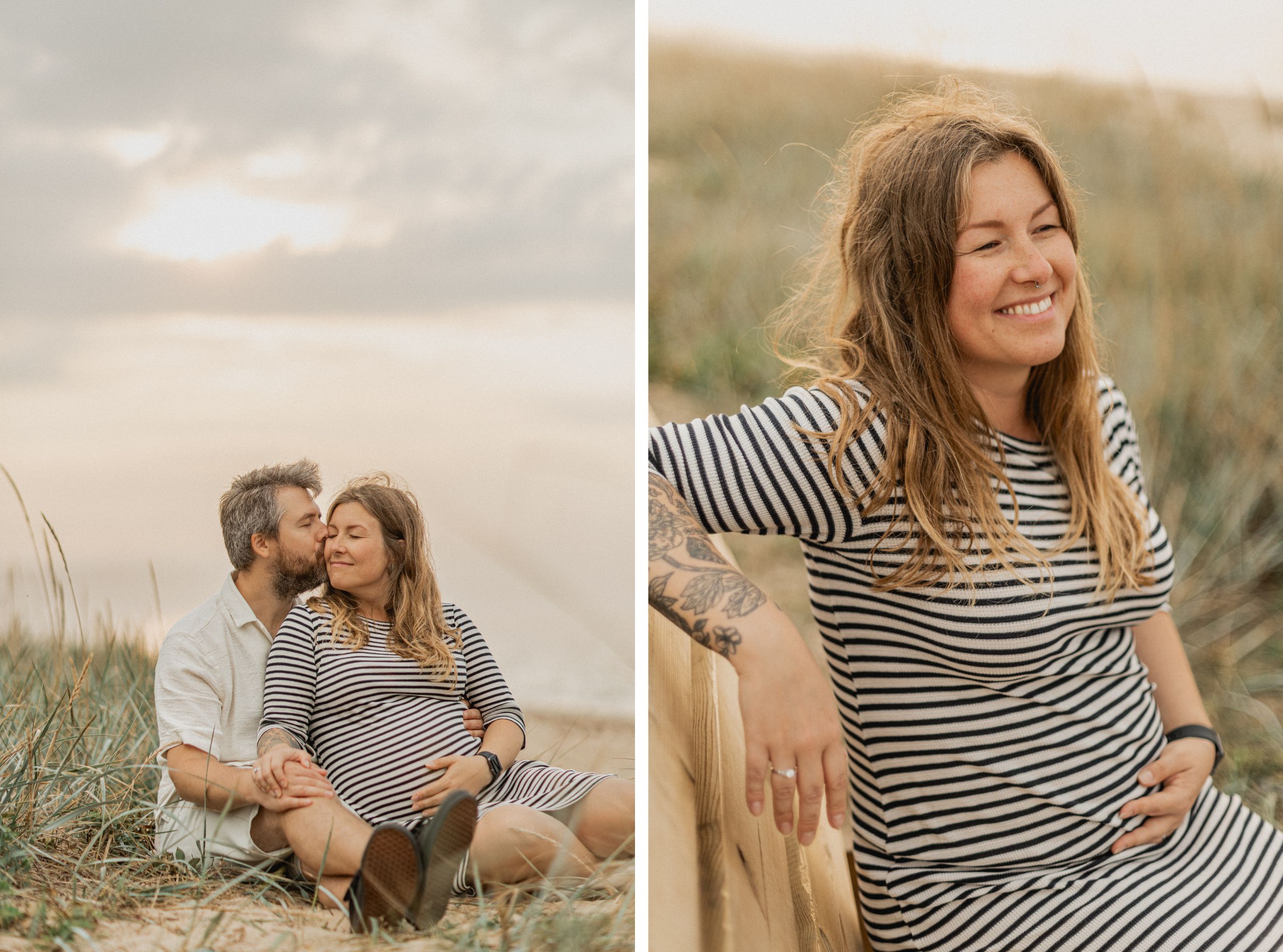 Beebiootuse fotosessioon koeraga rannas I Fotograaf Reti Kokk